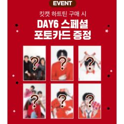 DAY6 X KITKAT HEART TIN WITH PHOTOCARD EVENT