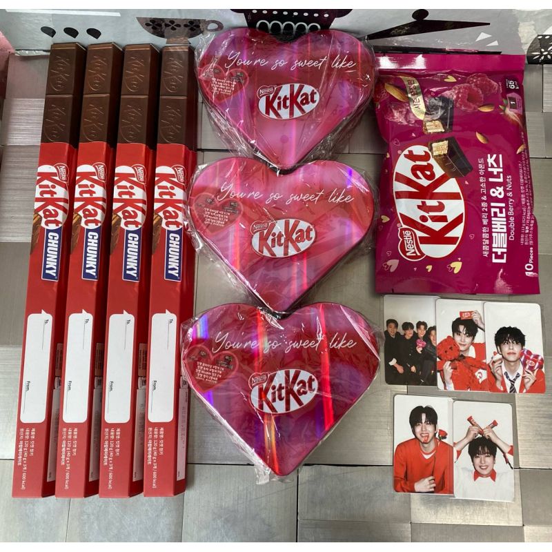 DAY6 X KITKAT HEART TIN WITH PHOTOCARD EVENT