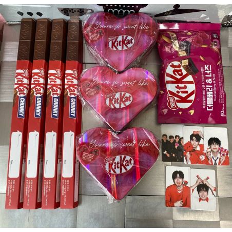 DAY6 X KITKAT HEART TIN WITH PHOTOCARD EVENT