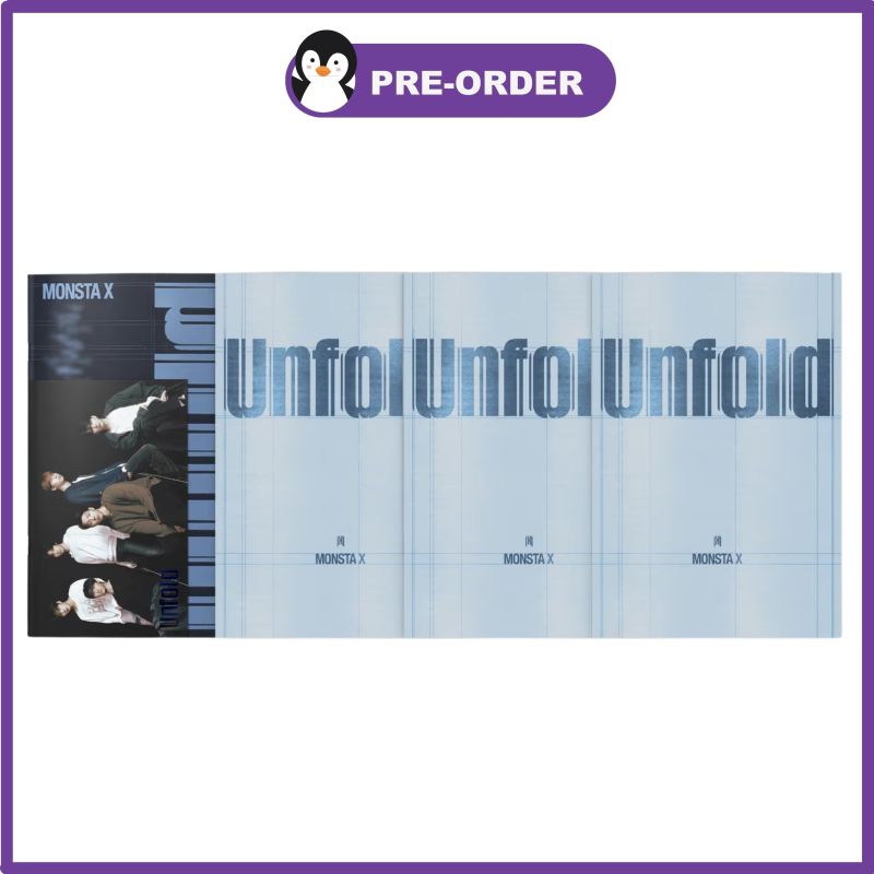 MONSTA X English Album [Unfold] monstax