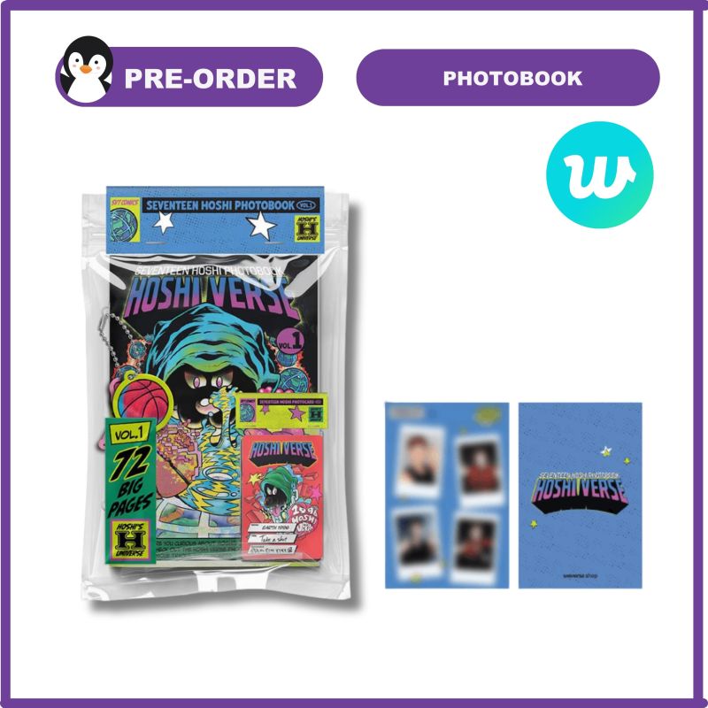 2ndPRE-ORDER HOSHI PHOTOBOOK 'HOSHI VERSE' VOL.1 seventeen