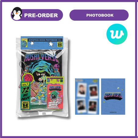 2ndPRE-ORDER HOSHI PHOTOBOOK 'HOSHI VERSE' VOL.1 seventeen