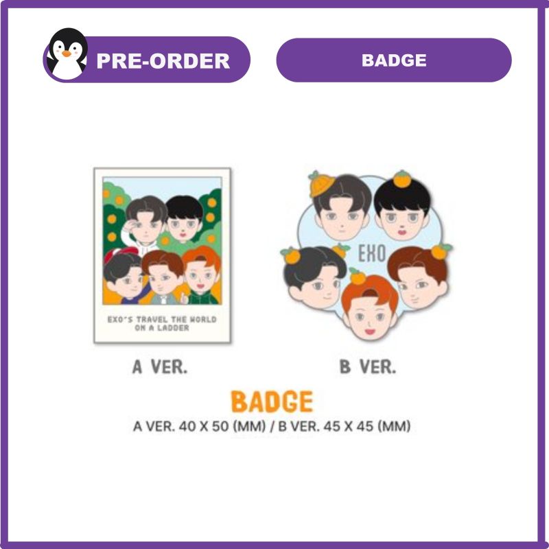 EXO EXO's Travel The  World On A Ladder Official MD