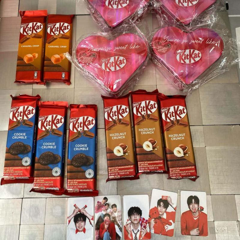 DAY6 X KITKAT HEART TIN WITH PHOTOCARD EVENT