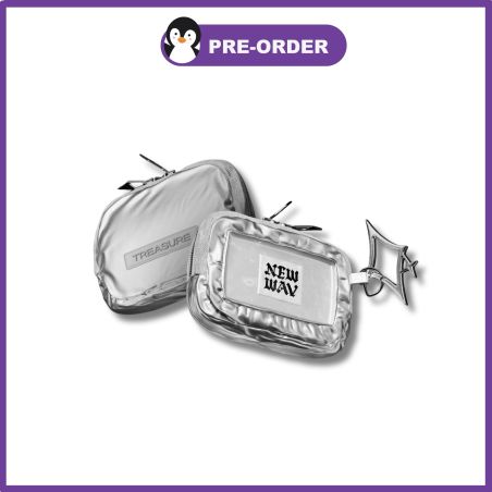TREASURE 4th MINI ALBUM [NEW WAV] DRAWSTRING BAG VER. CARD HOLDER VER. (Limited Edition)