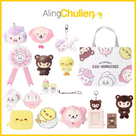 2ndPOEXO We are DOLL! EXO-MUNGCHIZ EXO CHARACTER Official Merch