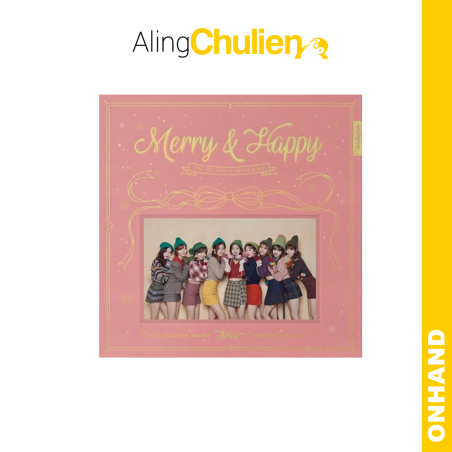 ONHAND Twice Merry & Happy Album Happy Ver.