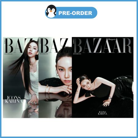 Bazaar Icons Special Edition 2025 Cover Karina (3 Volumes) Magazine